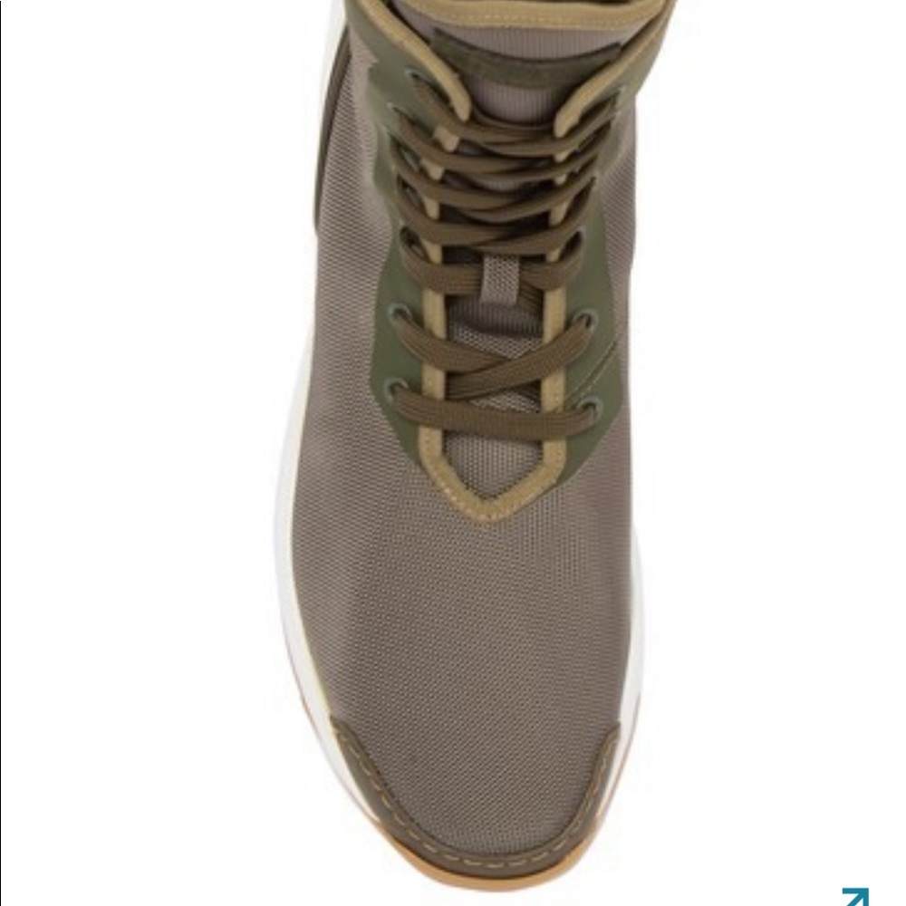NWT Hood Rubber Hollier Lace Up Sneaker Boots - Picture 5 of 6